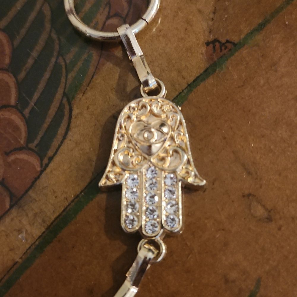 Hamsa Protection Blessings Necklace